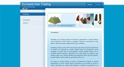 Desktop Screenshot of euroasiainternational.com
